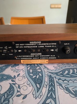 Amplificador Groningen Sinus 1 sin probar