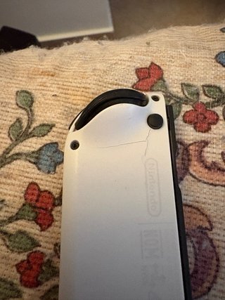 Joy-Con destro originale Nintendo Switch bianco