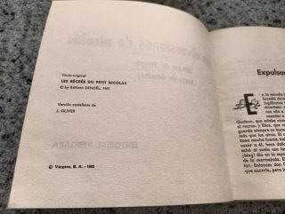 Libro Las diversiones de Nicolás