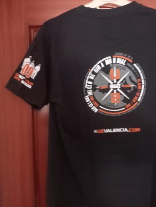 Camiseta U2 VALINFO Talla L Tour 360