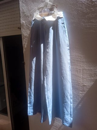 Conjunto Palazzo y Top Lunares