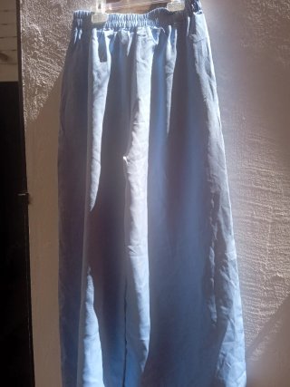Conjunto Palazzo y Top Lunares