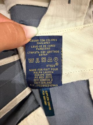 Pantaloni Polo Ralph Lauren Blu/Grigi