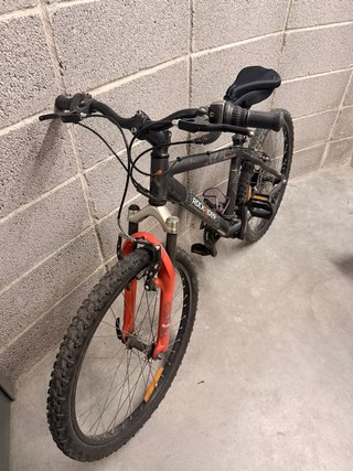 Bicicleta Rockraider Talla M Decathlon ruedas 24”