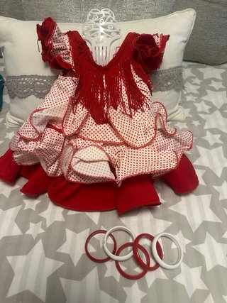 Traje Sevillanas Hecho a Mano impecables!
