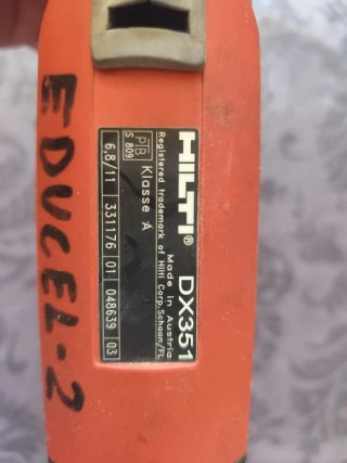 Pistola Hilti DX351 + Accesorios