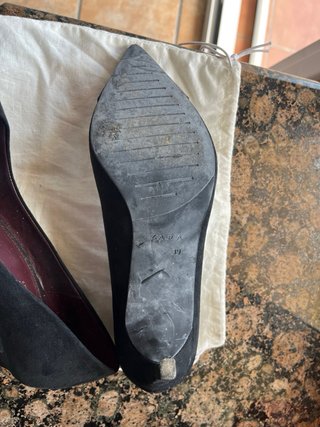 Zapatos tacón negros ZARA