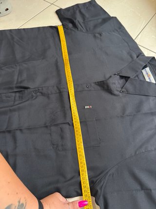Camicia uomo manica corta cotone XXXL