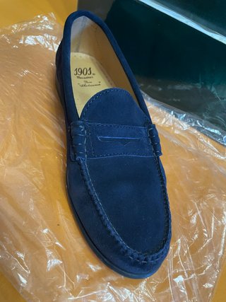 Mocasines 1901 Azul Marino