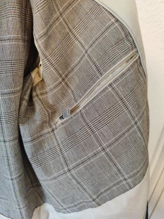 Gabardina Hackett London Beige Hombre
