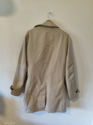Gabardina Hackett London Beige Hombre