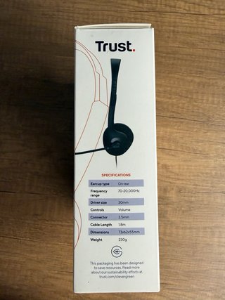 Cascos Trust Primo Ligero Micrófono
