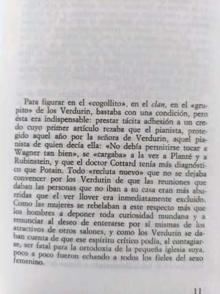 Unos amores de Swan, Marcel Proust