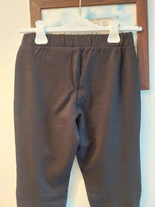 Pantaloni donna neri elastico vita