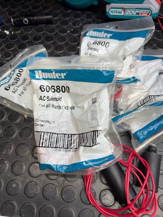 Solenoide AC 24V Hunter 606800