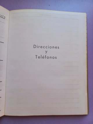Telefonos/direcciones antigua