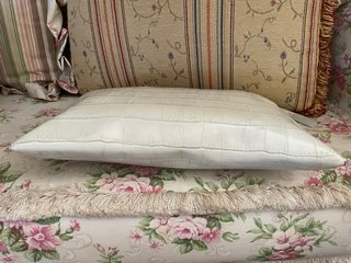 Pochette L'Autre Chose bianca effetto coccodrillo