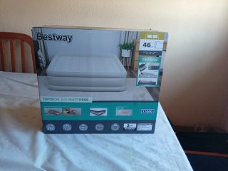 Colchón de aire Bestway Tritech Queen 46cm