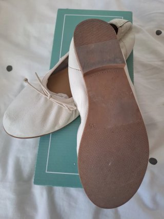 Manoletinas  Piel Talla 35