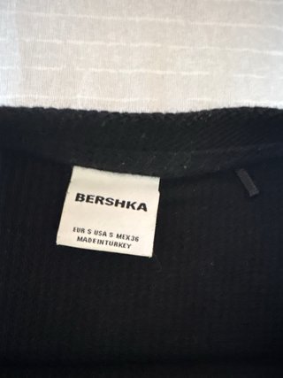 Camiseta manga corta negra