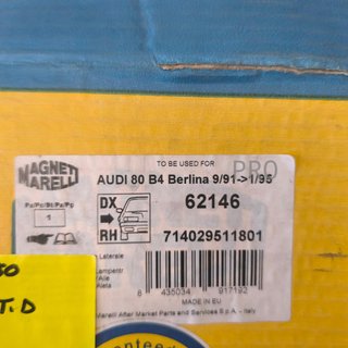 PILOTO TRASERO DERECHO AUDI 80 NUEVO 62146