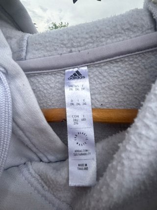 Sudadera Adidas Gris Hombre