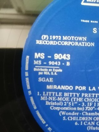 Vinilo Jackson Five 1972 - Excelente Estado