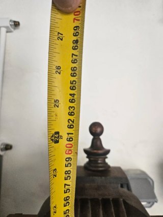 Caja de reloj de madera antigua