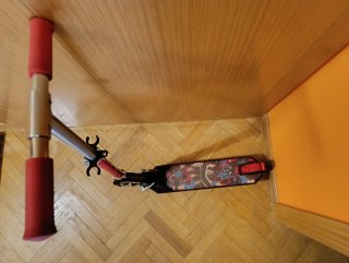 Patinete Oxelo Rojo y Negro