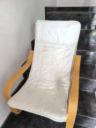 Silla infantil poäng madera y tela