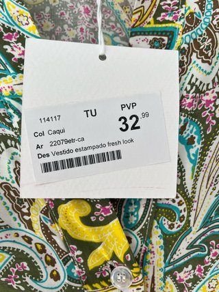 Vestido estampado veraniego