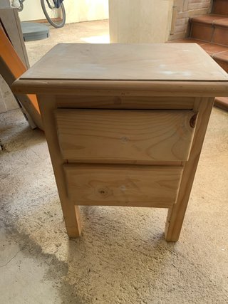 5 Mesitas de Noche Madera