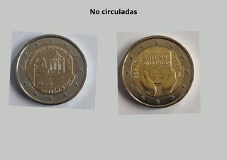 España. Monedas conmemorativas euro. Intercambio