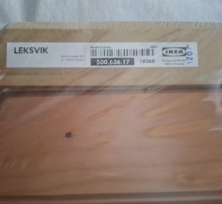 Perchero pared Leksvik Ikea precintado