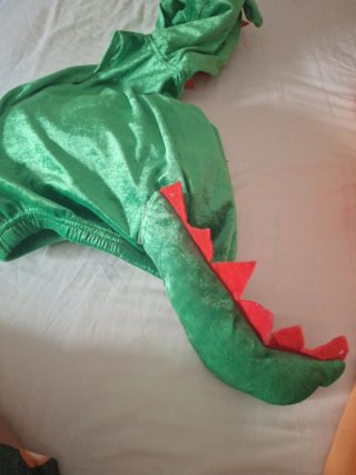 Disfraz Dinosaurio Verde Talla 1-2 años