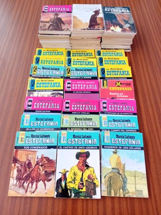 60 novelas del oeste autor marcial l.estefania.