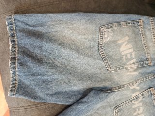Pantalón corto vaquero niño talla 11-12 años