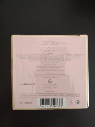Crema Corporal L'Amour Lalique Dorada, Rosa, 200ml
