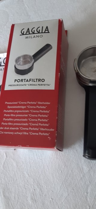 Portafiltro Saeco Gaggia in Ottone
