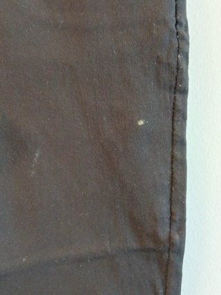 Pantaloni neri donna con bottoni