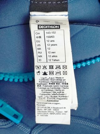 Neopreno niño Decathlon sin estrenar