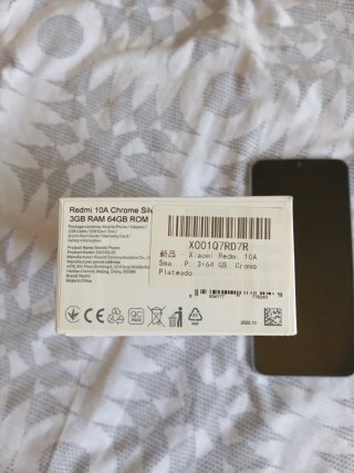 Xiaomi Redmi 10A Negro/ Plata