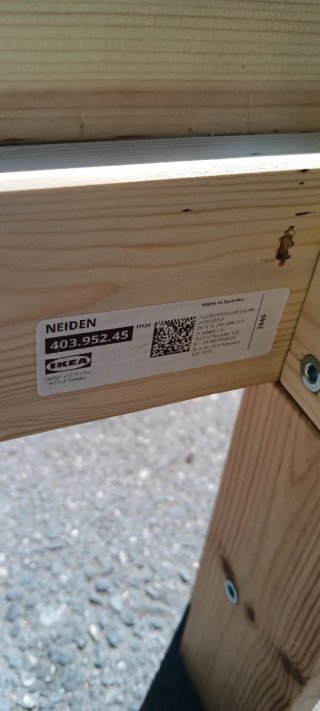 Estructura Cama Madera Ikea Neiden