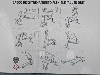 Banco de Pesas Ultrasport Nuevo