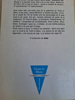 Libro en catalan joanot i en tirant