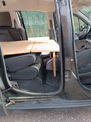 Cajón cama para camperizar berlingo