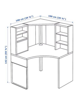 Escritorio Esquina Ikea Micke