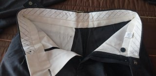 12 Pantalones de vestir grises