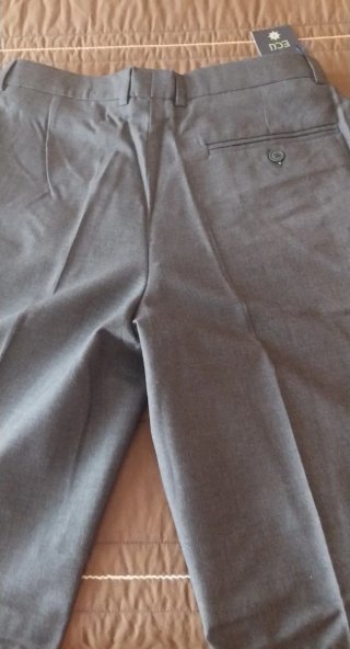 12 Pantalones de vestir grises