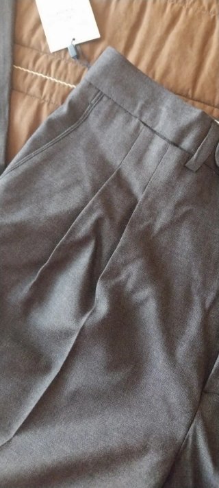 12 Pantalones de vestir grises